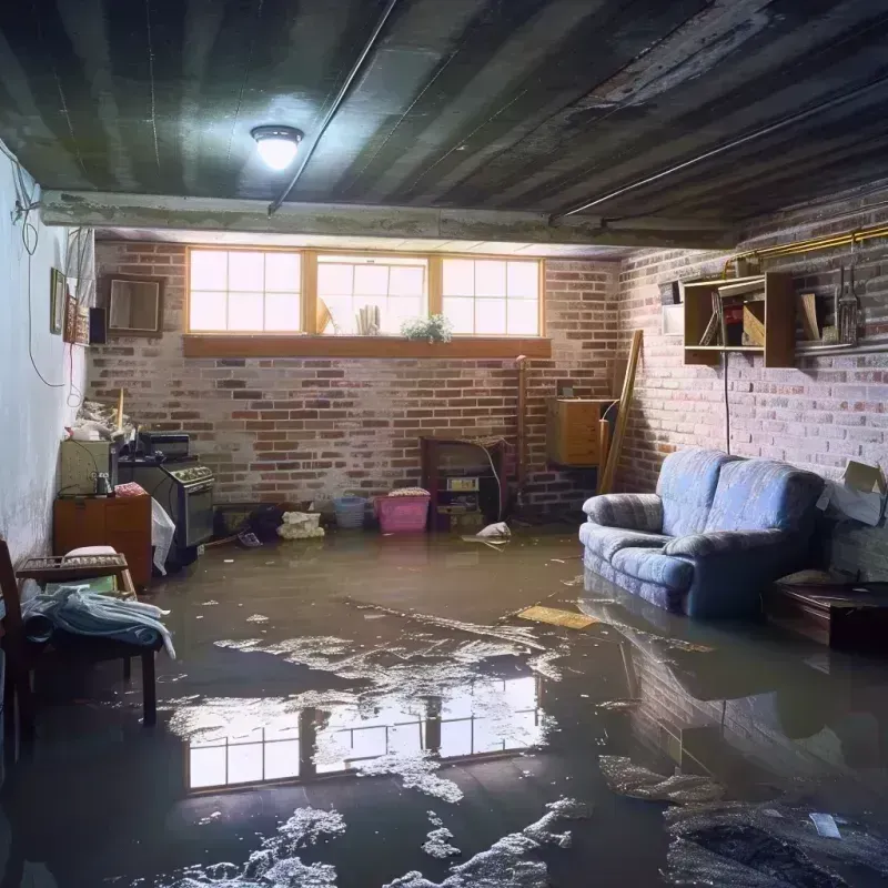 Flooded Basement Cleanup in Pontotoc, MS